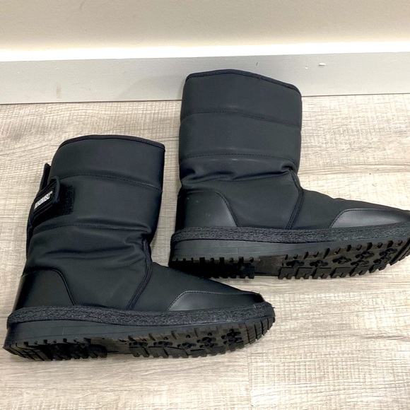 Like New Khombu Boot Mens Size 11 Nylon Traveler Rm1131 Faux Fur Lining Wrap - Picture 7 of 9